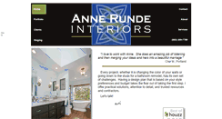 Desktop Screenshot of annerundeinteriors.com